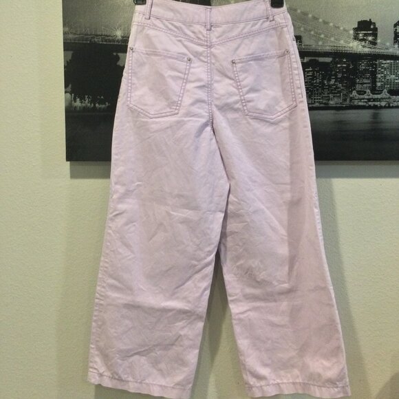 Kate Spade Frozen Lilac Button Front Pant - Picture 5 of 8